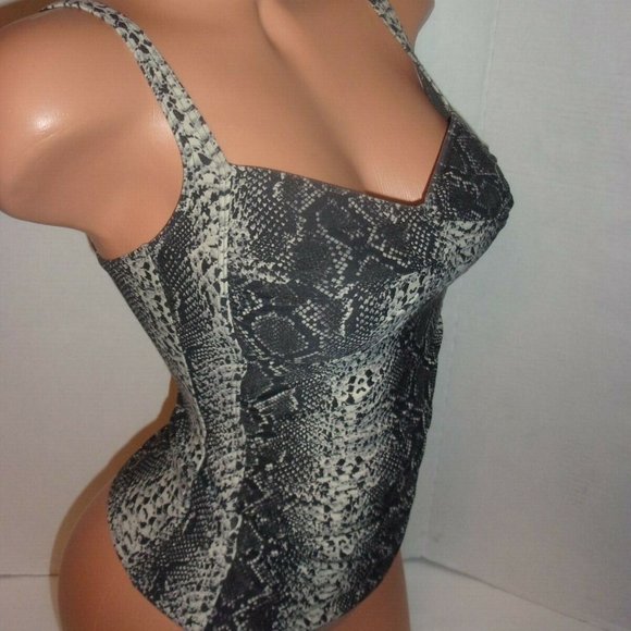 Nip Tuck Python Tankini Top - Picture 2 of 3